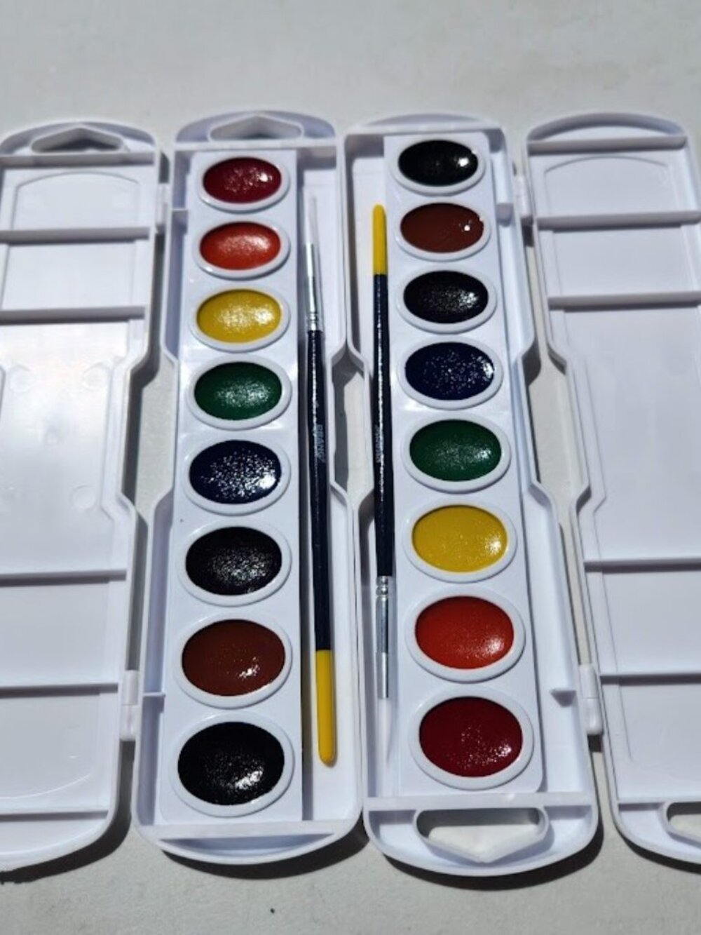 NEW Prang Watercolor Paint Cakes 8/Pkg Watercolors Paints Art School Supplies Se